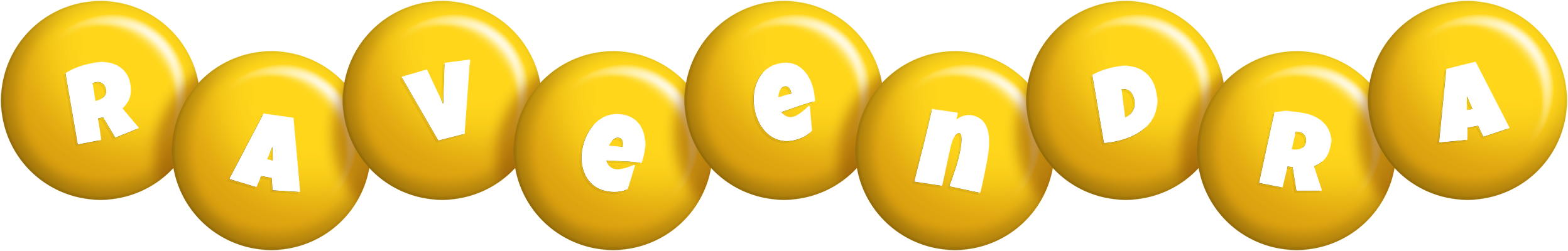 Raveendra candy-yellow logo