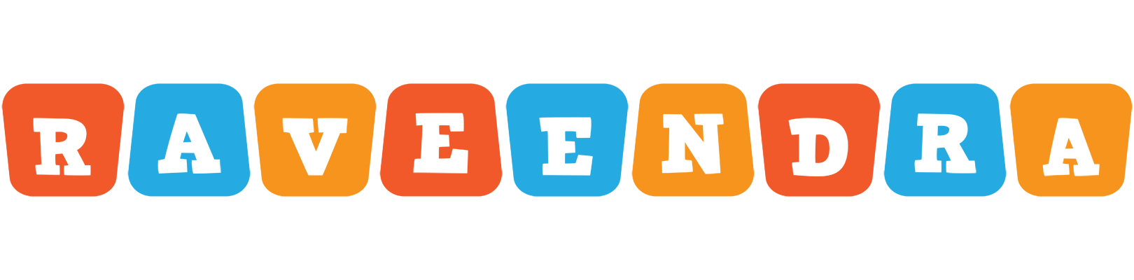 Raveendra comics logo