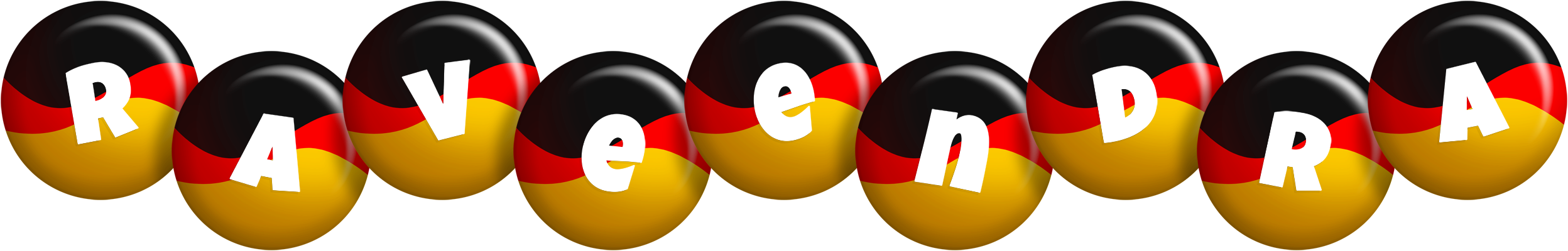 Raveendra german logo