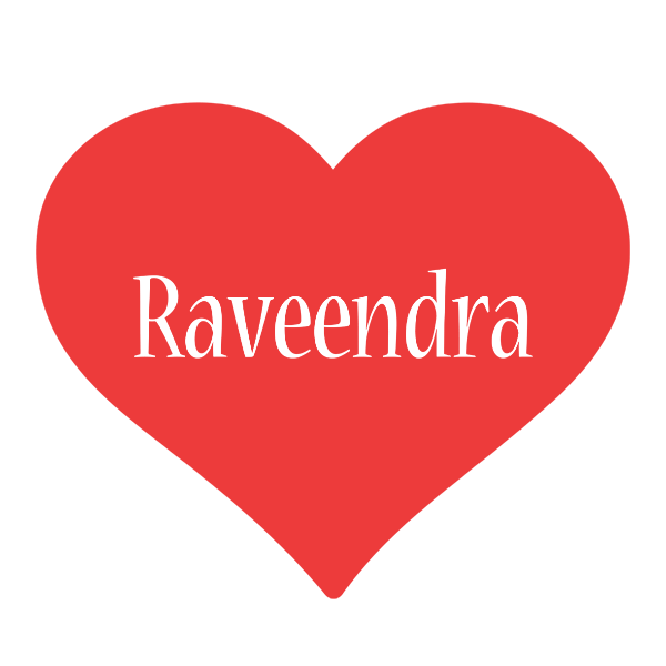 Raveendra love logo