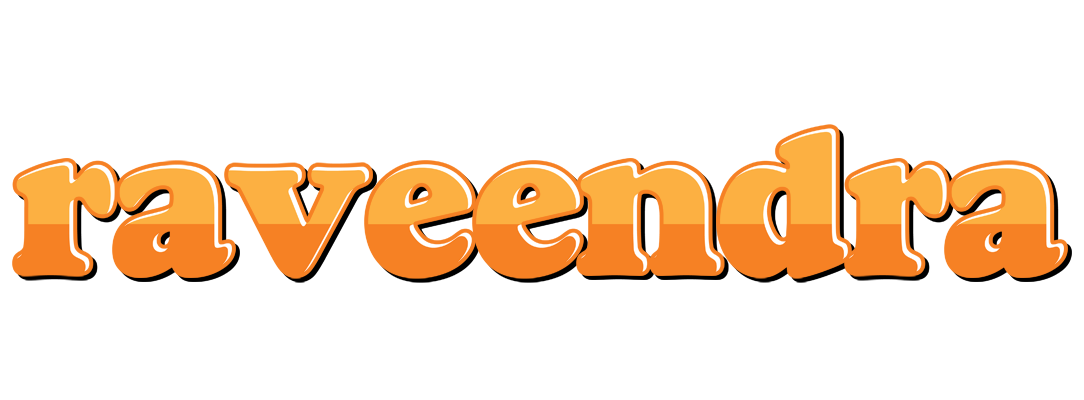 Raveendra orange logo