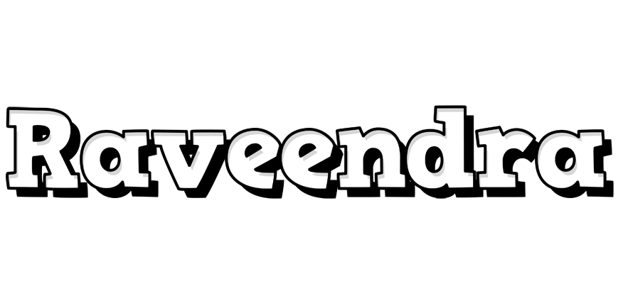 Raveendra snowing logo
