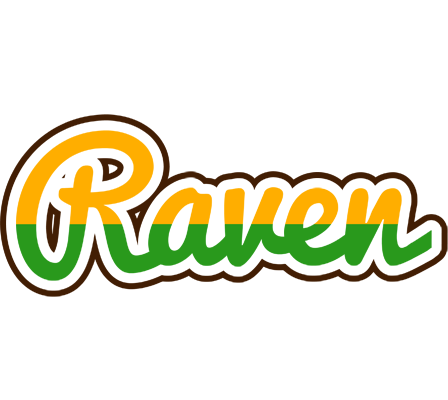 Raven banana logo