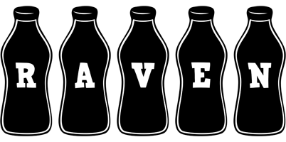 Raven bottle logo
