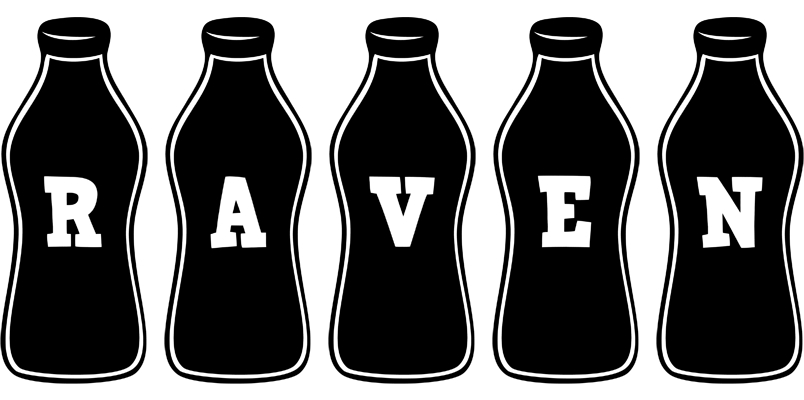 Raven bottle logo