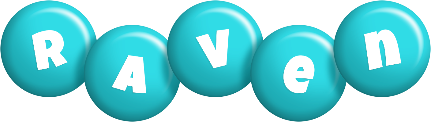 Raven candy-azur logo