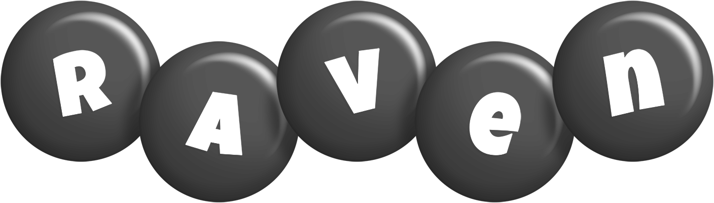 Raven candy-black logo
