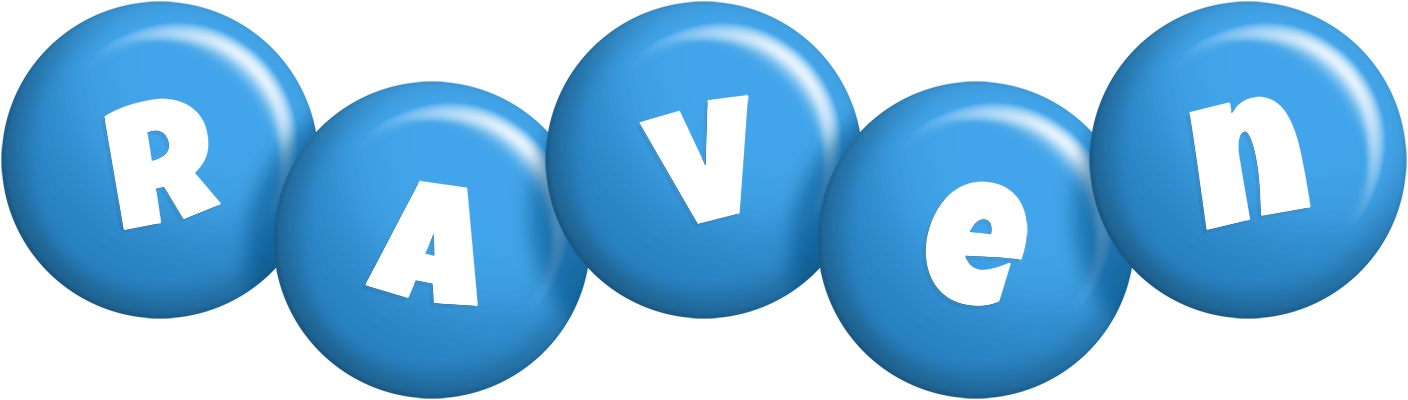 Raven candy-blue logo