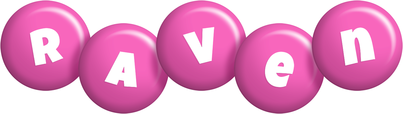 Raven candy-pink logo
