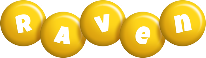 Raven candy-yellow logo