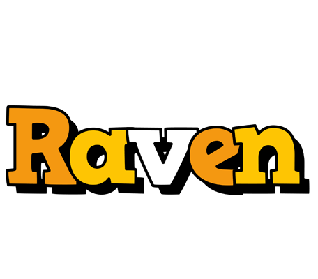 Raven cartoon logo