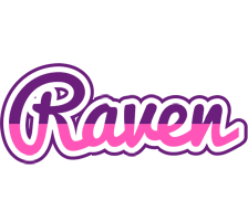 Raven cheerful logo