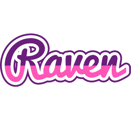 Raven cheerful logo