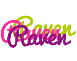 Raven flowers logo