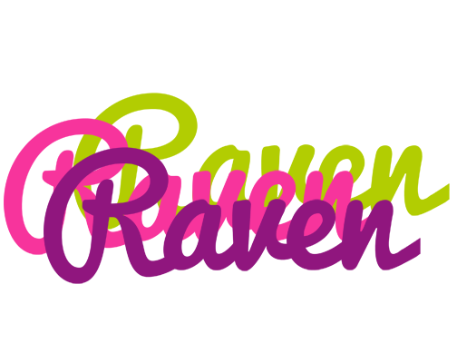 Raven flowers logo