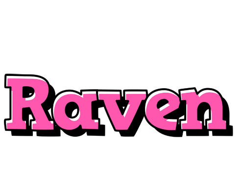 Raven girlish logo