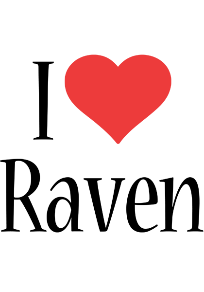 Raven i-love logo