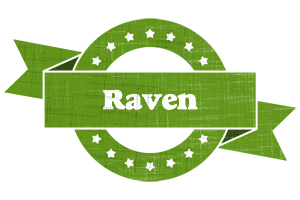 Raven natural logo
