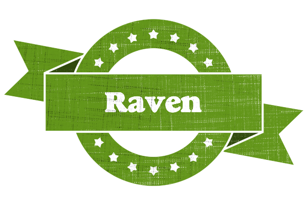 Raven natural logo