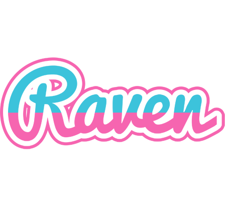 Raven woman logo