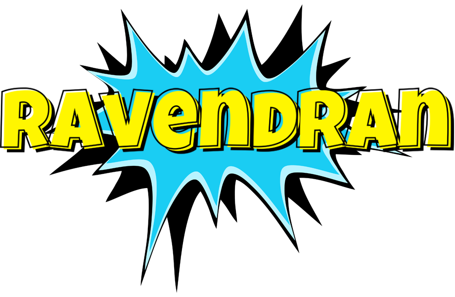 Ravendran amazing logo