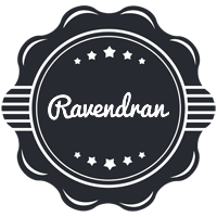 Ravendran badge logo