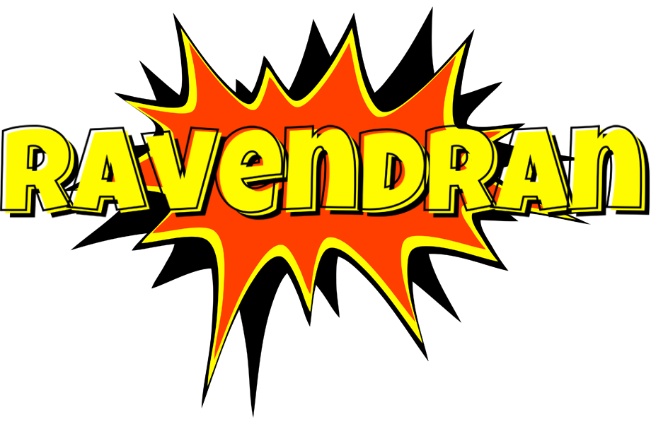 Ravendran bazinga logo