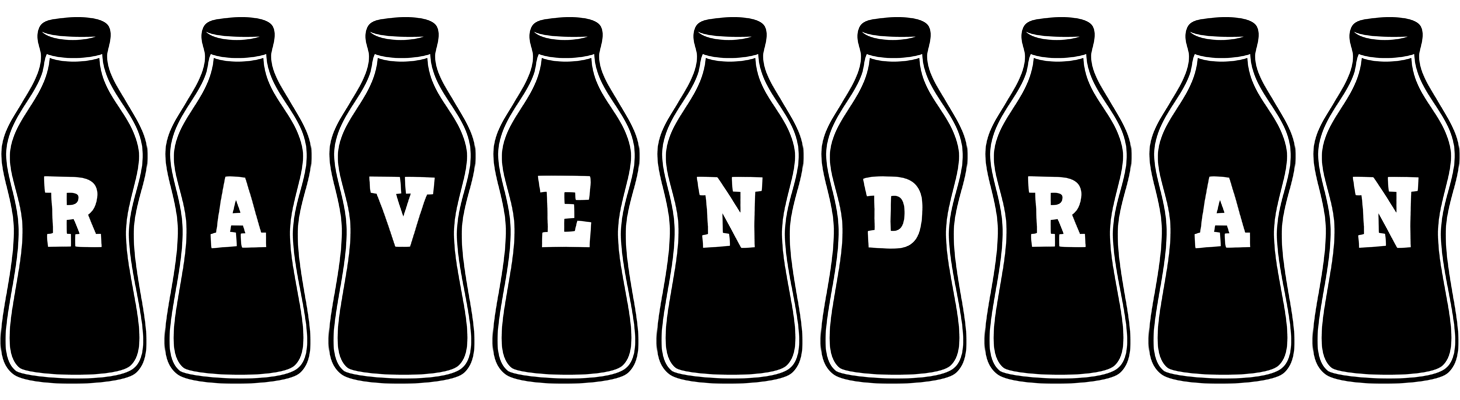 Ravendran bottle logo