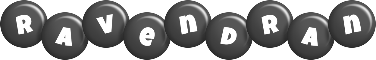 Ravendran candy-black logo