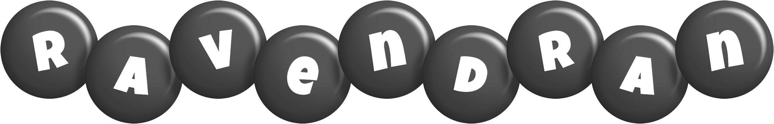 Ravendran candy-black logo