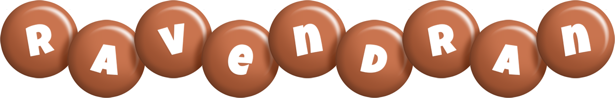 Ravendran candy-brown logo