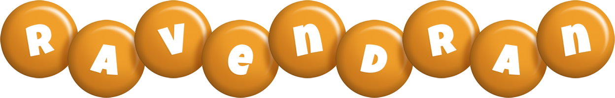 Ravendran candy-orange logo