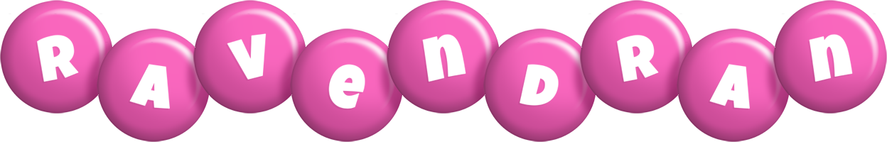 Ravendran candy-pink logo