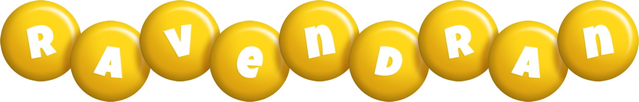 Ravendran candy-yellow logo