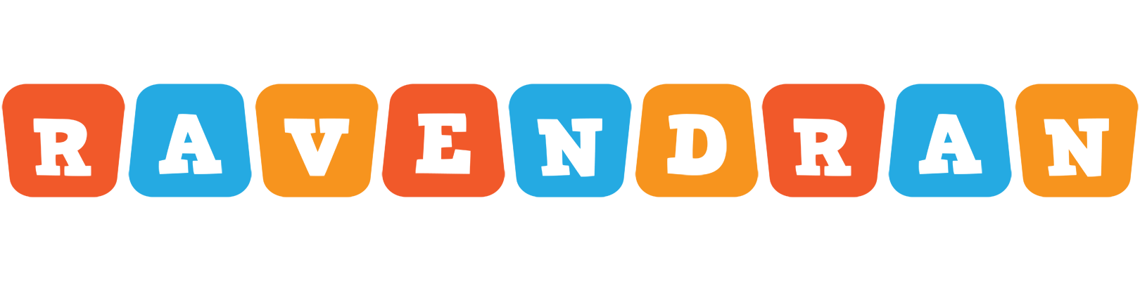 Ravendran comics logo