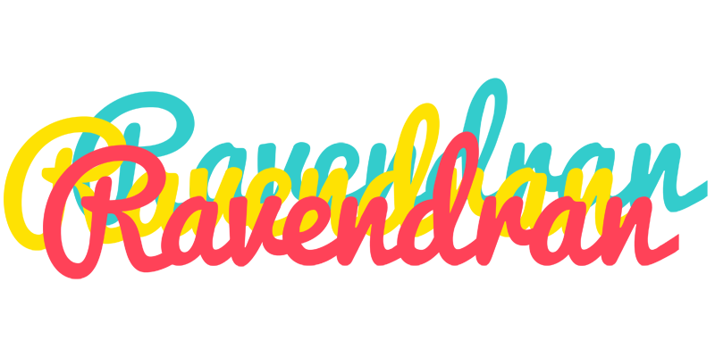 Ravendran disco logo