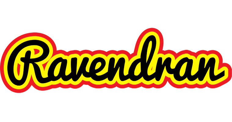 Ravendran flaming logo
