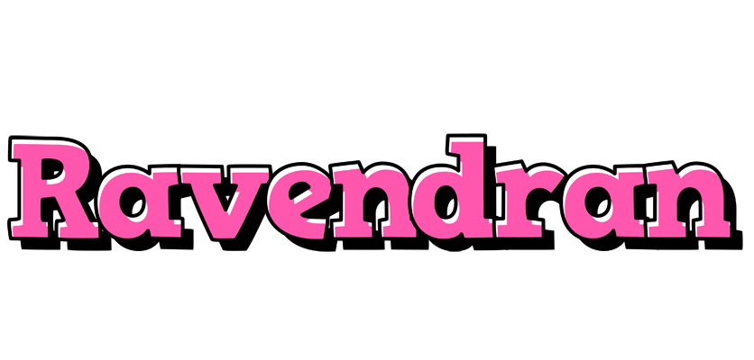 Ravendran girlish logo