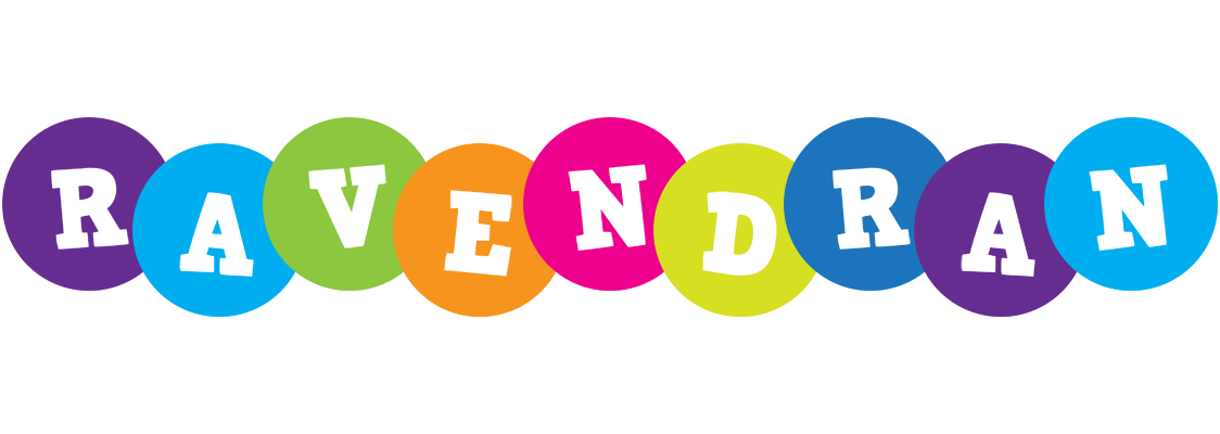 Ravendran happy logo