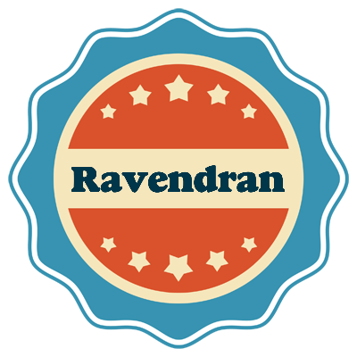 Ravendran labels logo