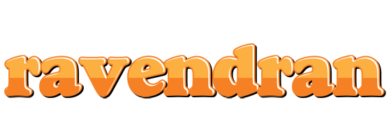 Ravendran orange logo