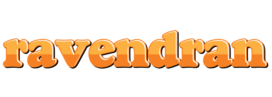 Ravendran orange logo