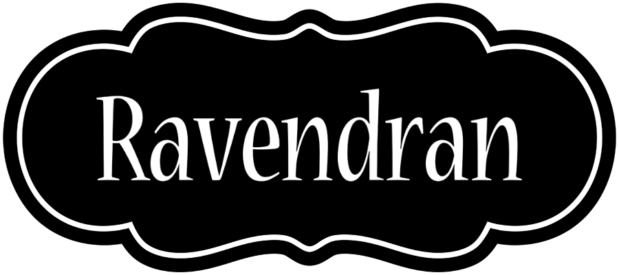 Ravendran welcome logo