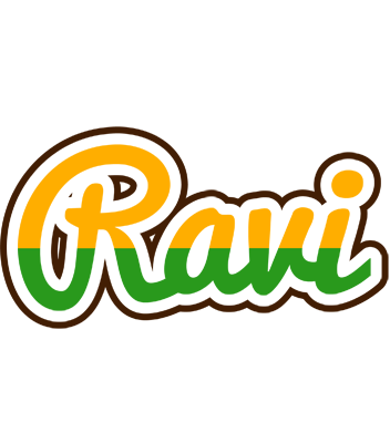 Ravi banana logo
