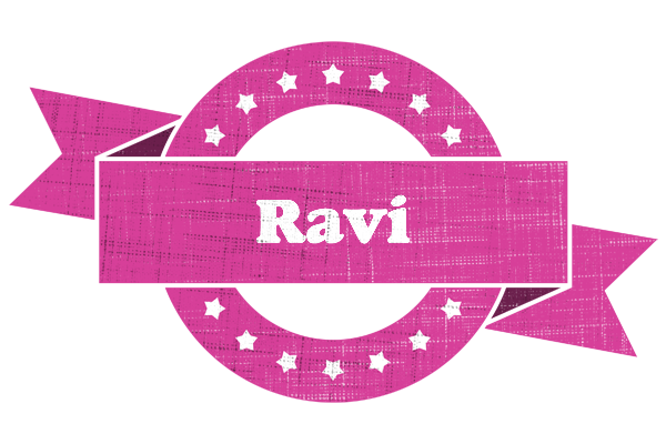 Ravi beauty logo