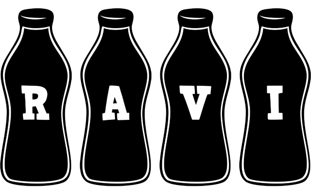 Ravi bottle logo