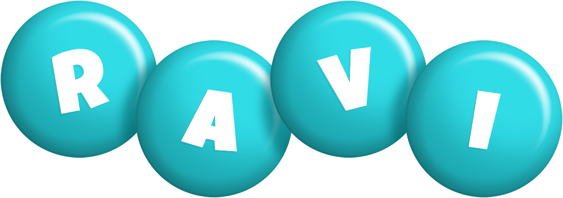 Ravi candy-azur logo