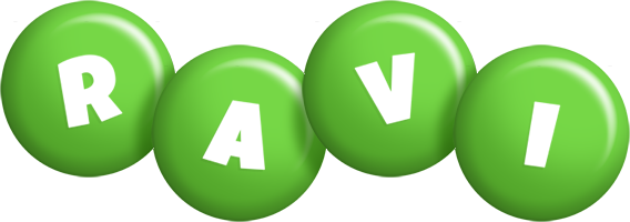 Ravi candy-green logo