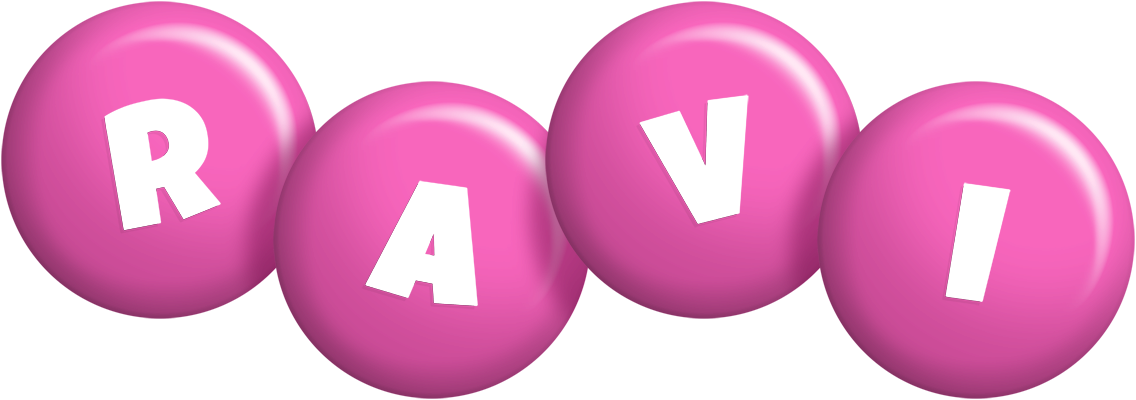 Ravi candy-pink logo