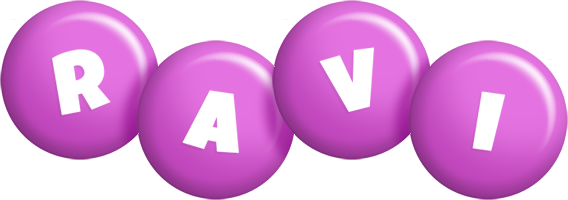 Ravi candy-purple logo
